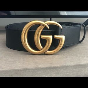 Gucci logo belt